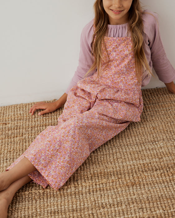 Smock Top with Pocket in Violet - printebebe.com
