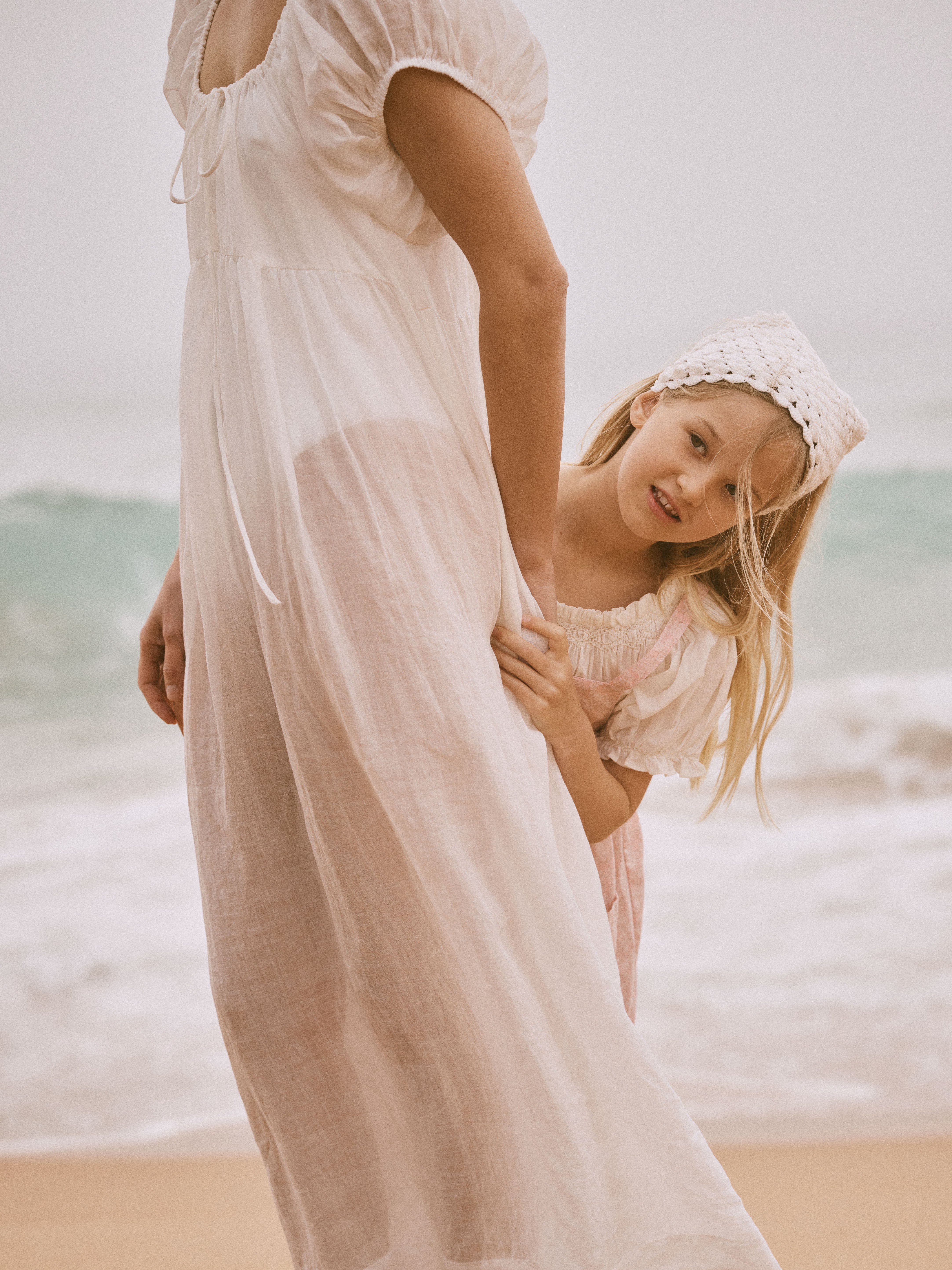 The Sun Dress in Pearl