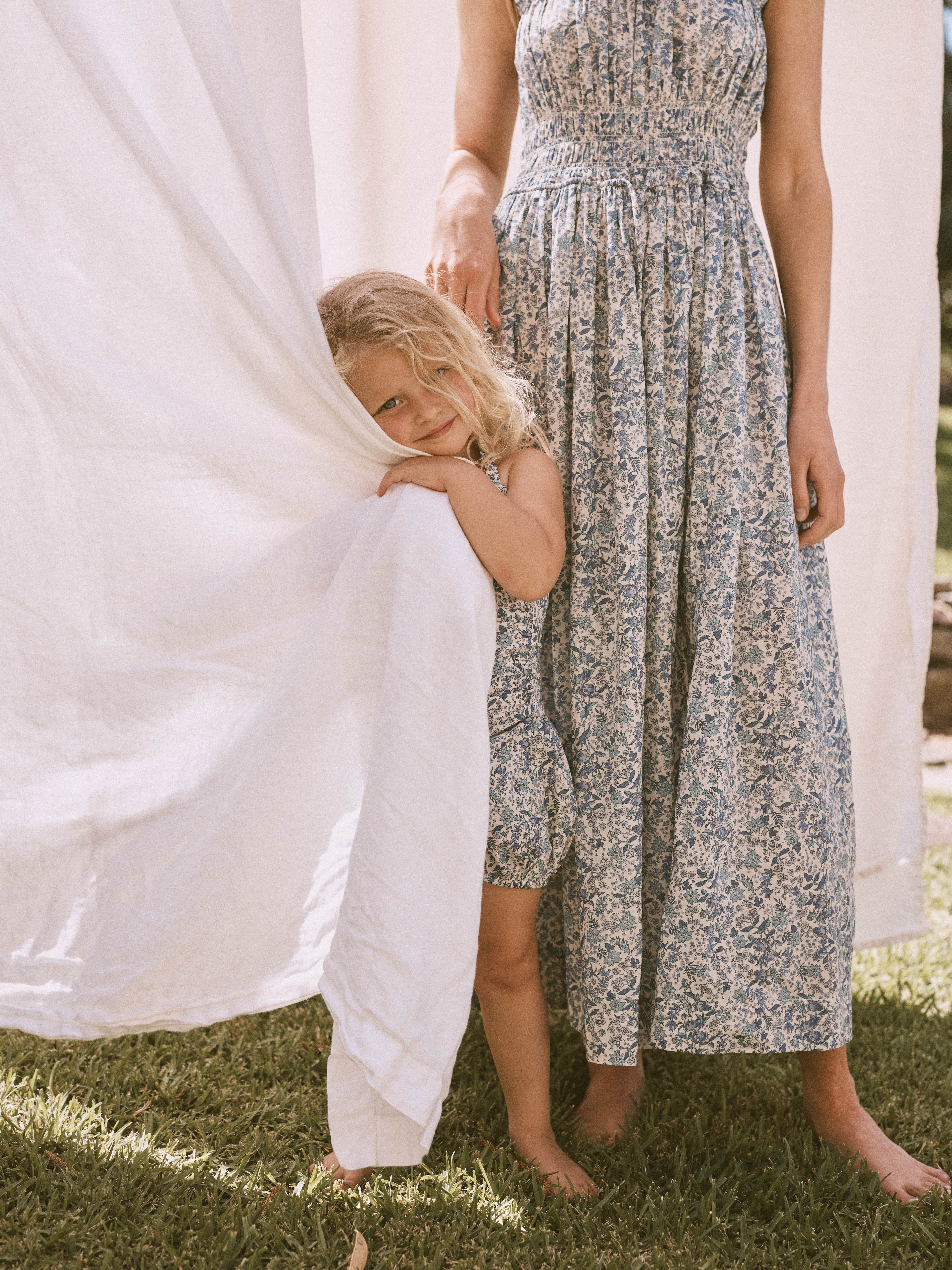 Diana Dress in Blue Serruria Liberty