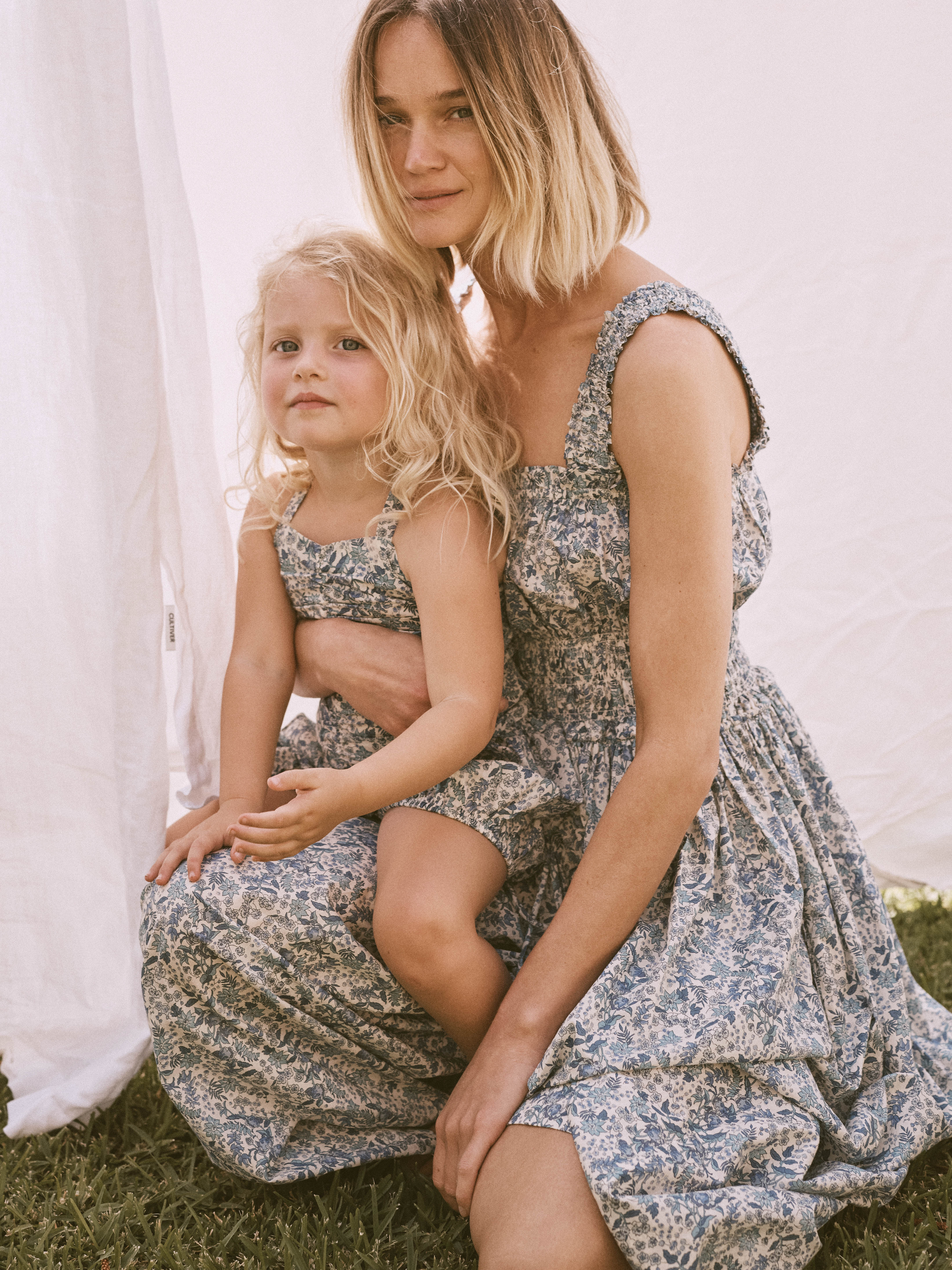 Diana Dress in Blue Serruria Liberty