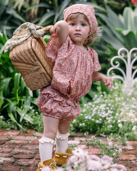 Frill Bloomers in Mini Flowers - printebebe.com