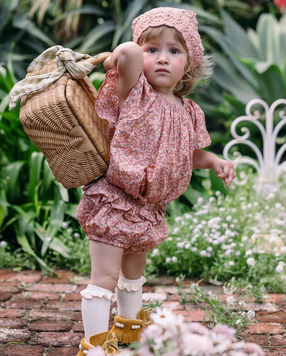 Frill Bloomers in Mini Flowers - printebebe.com