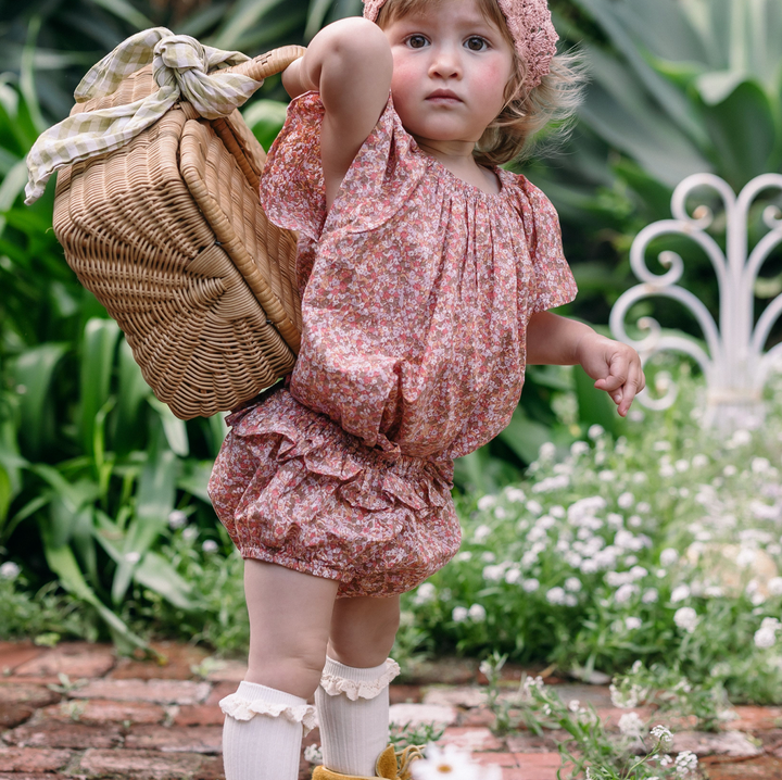 Frill Bloomers in Mini Flowers - printebebe.com
