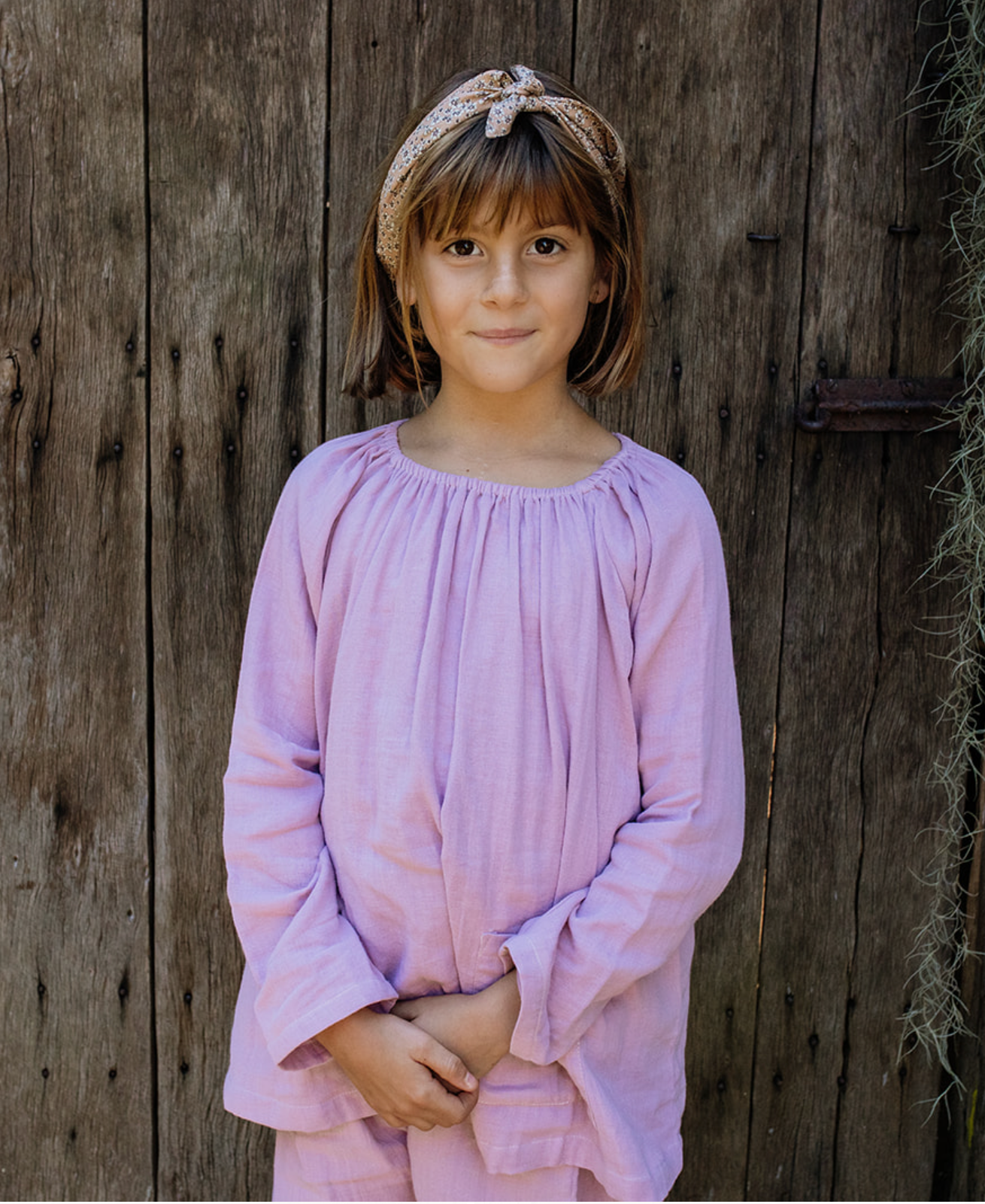 Super Soft Pocket Smock in Bittersweet Pink