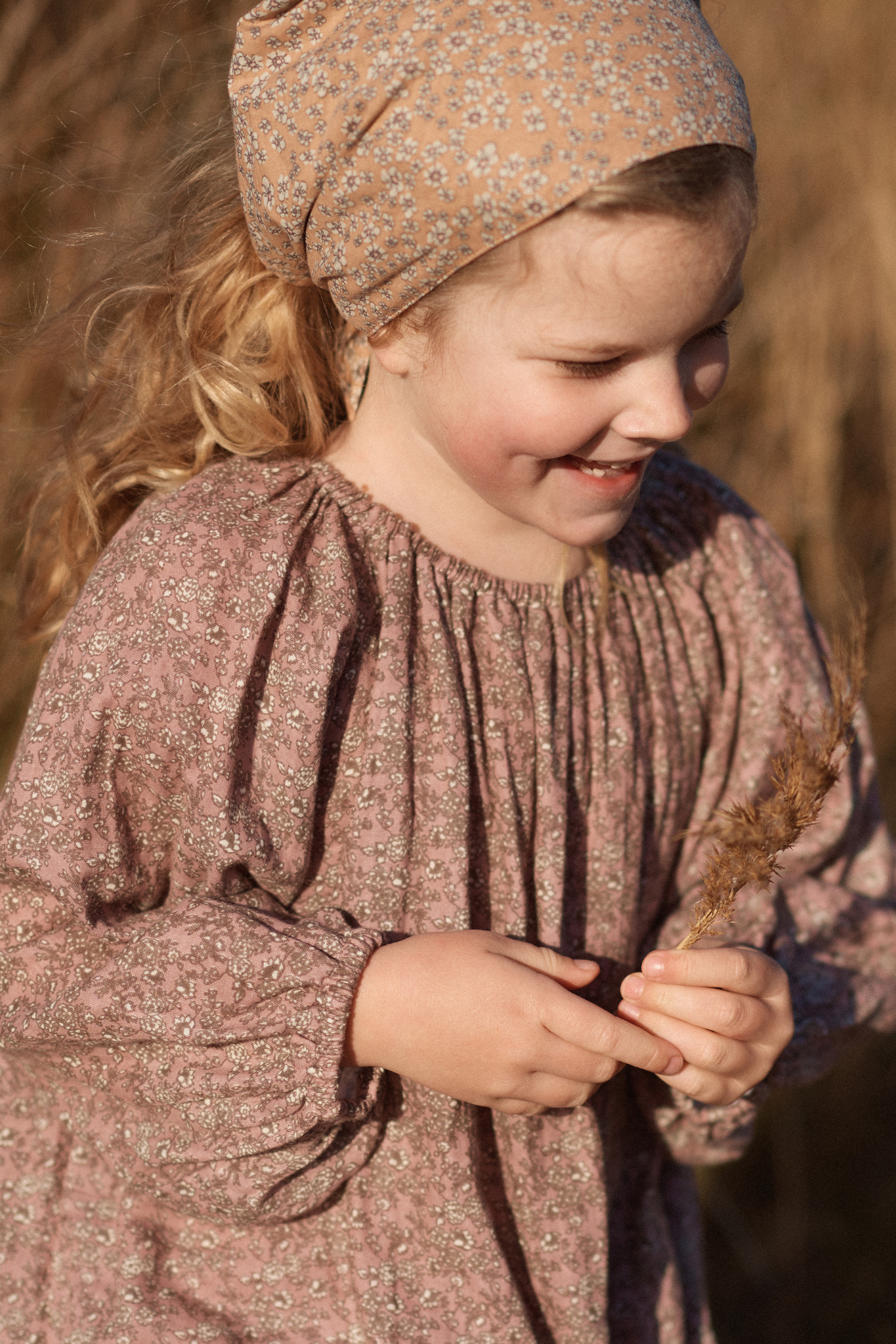 The Puff Top in Mulberry Forget Me Not - printebebe.com