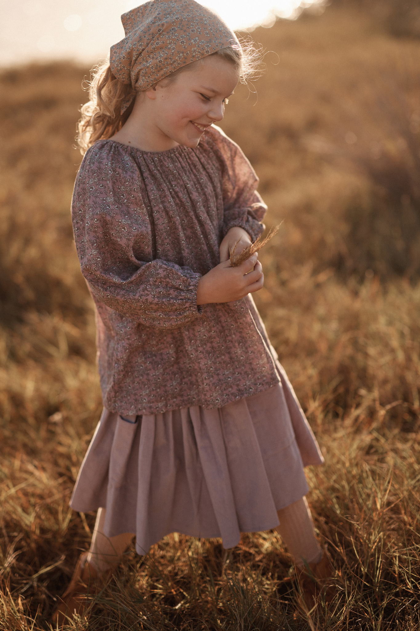 Skirt in Heather Corduroy - printebebe.com