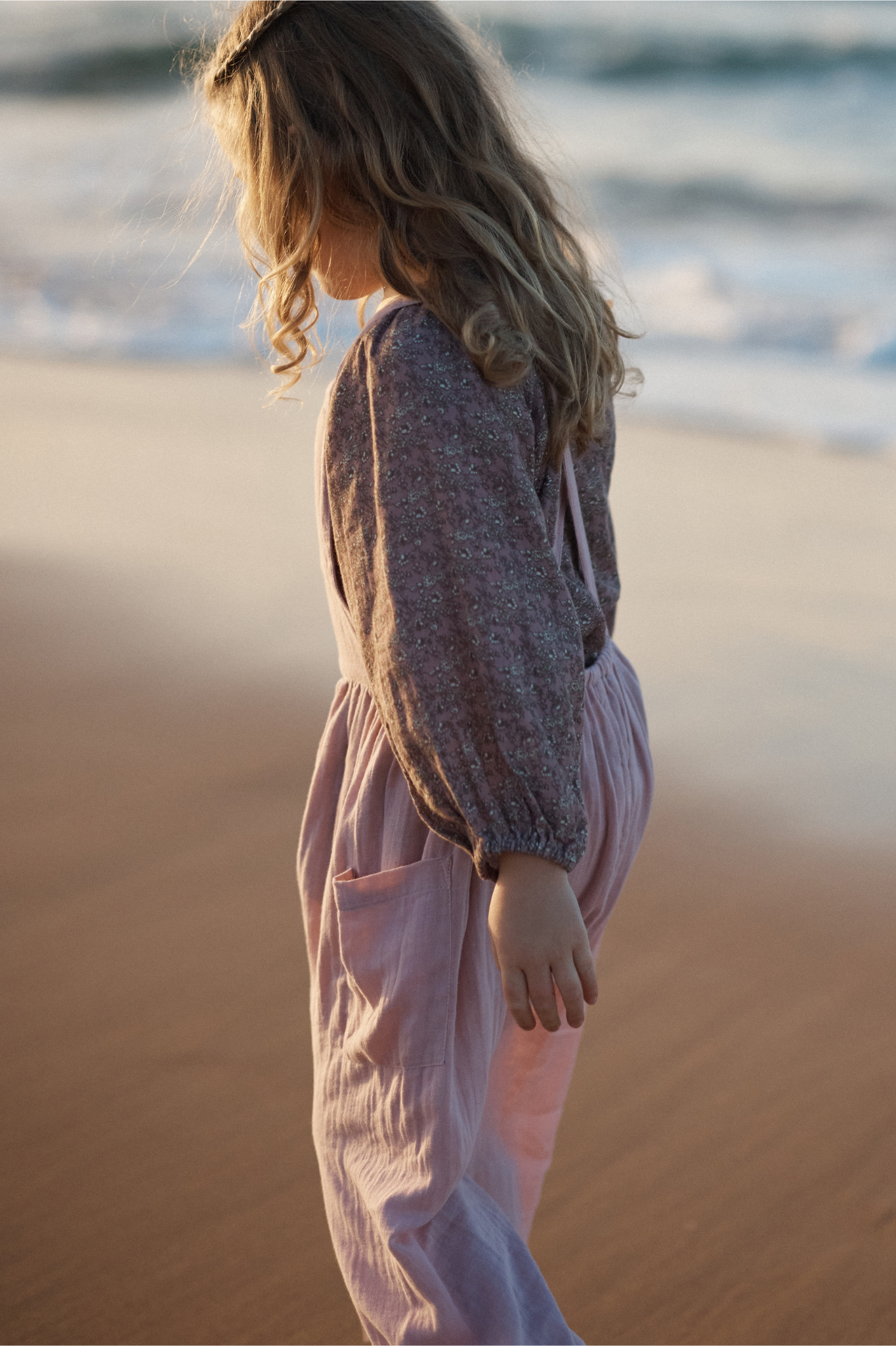 Soft Overall in Rose - printebebe.com