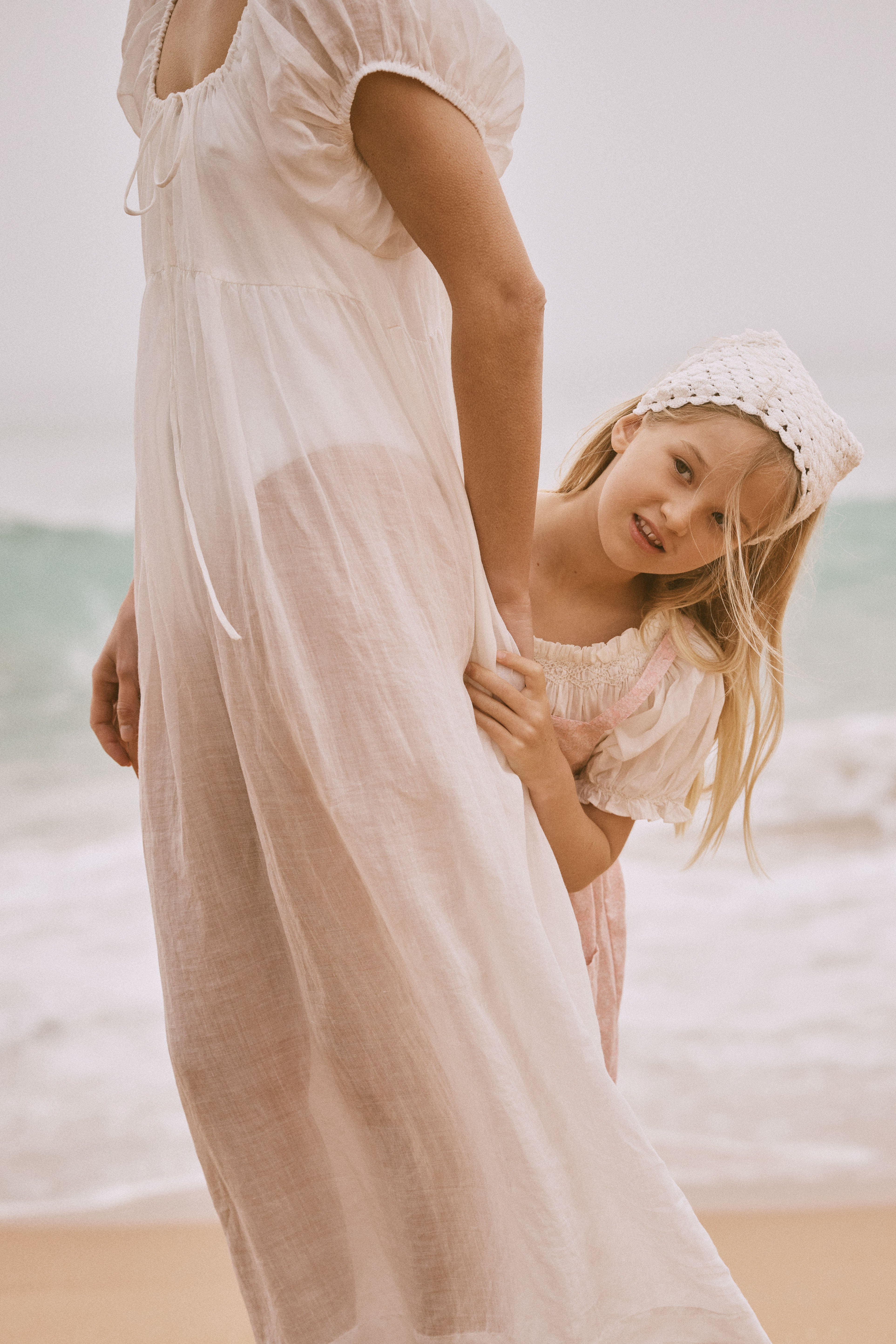The Sun Dress in Pearl - printebebe.com