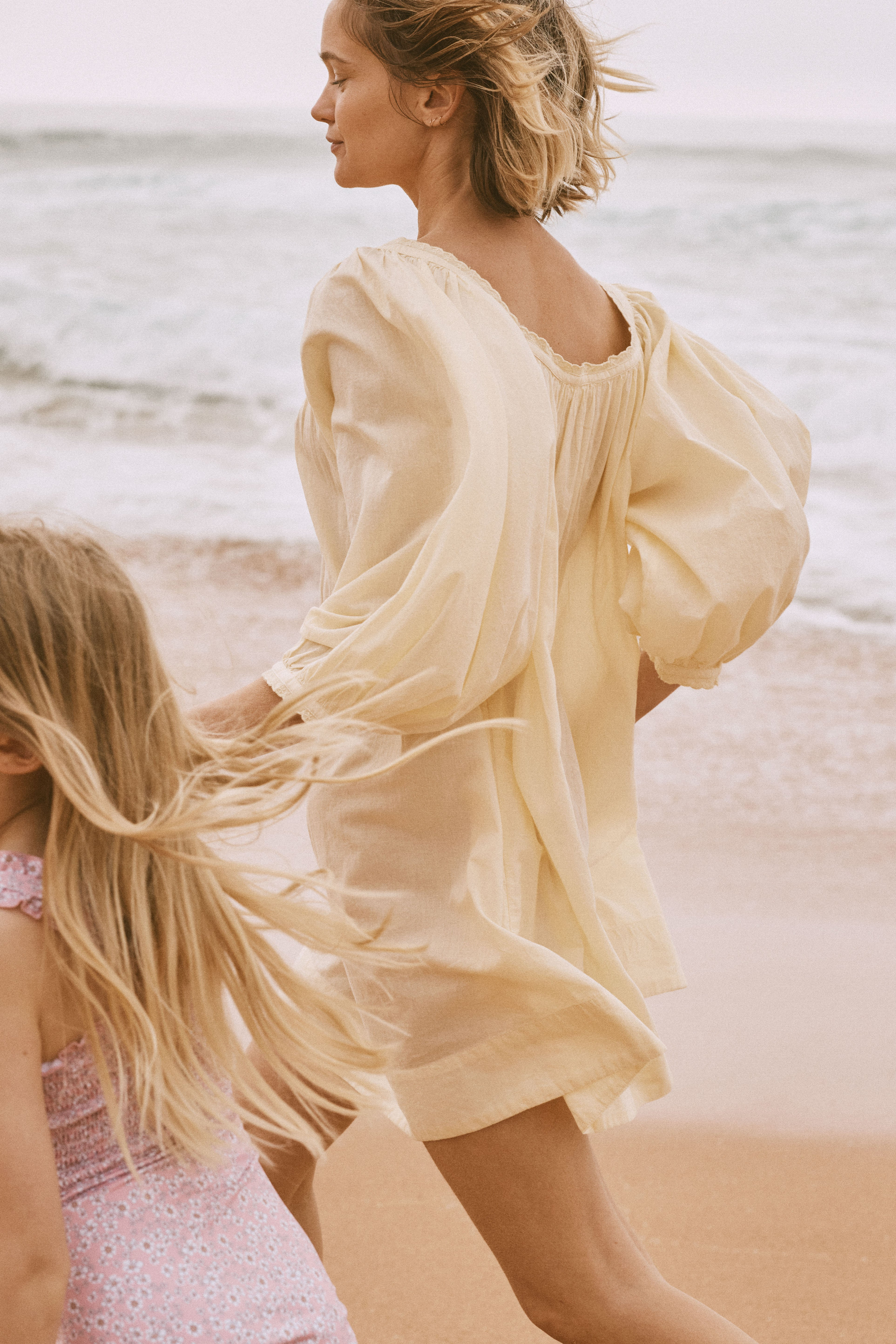 Catherine Dress in Meringue - printebebe.com