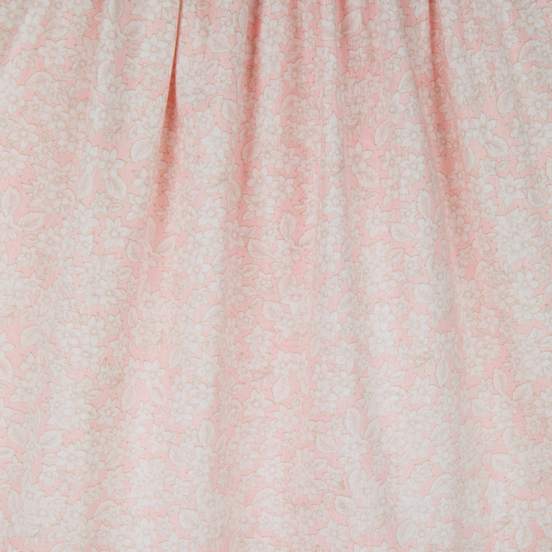 Flutter Dress in Petal Pink Field Flower