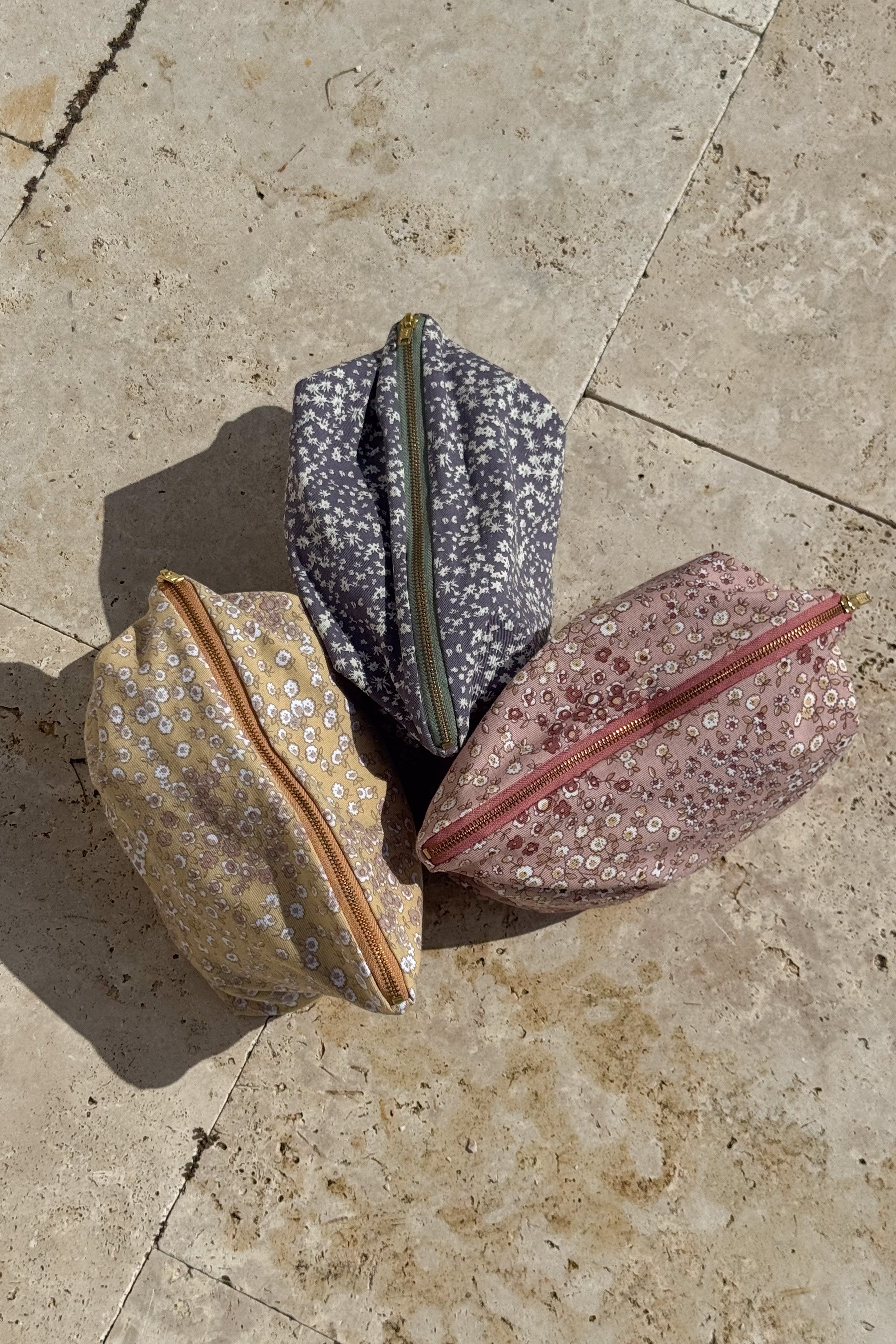 Nappy Pouch in Midnight Butterflies