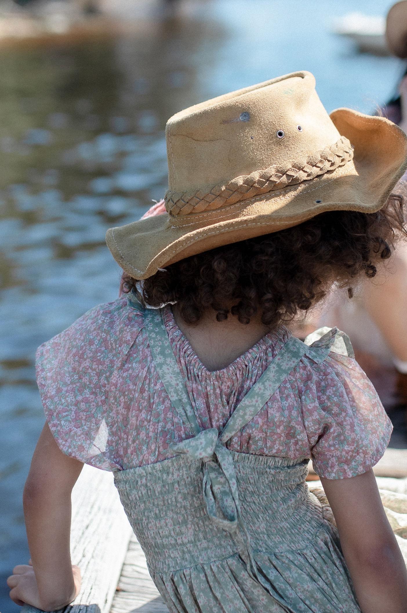 Bonnie Dress in Sage Butterflies