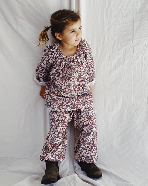 Super Sloucho Pant in Japan floral